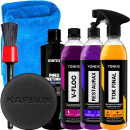 Kit Limpeza Automotiva Vonixx Completo